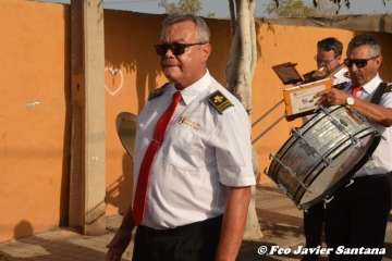 El Caracol despide sus fiestas con procesión y espectáculo musical (Foto Francisco Javier Santana)